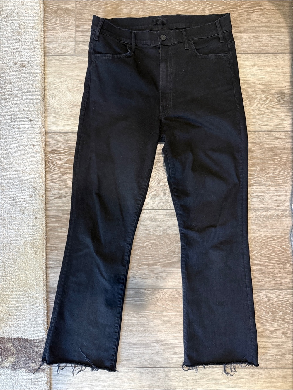 MOTHER The Hustler Ankle Straight Jeans